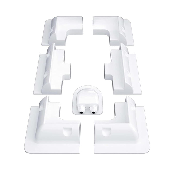 Solar Panel Corner Mounting Brackets Kit 7PCS Caravan Boat RV Vehicle Roof Mount
