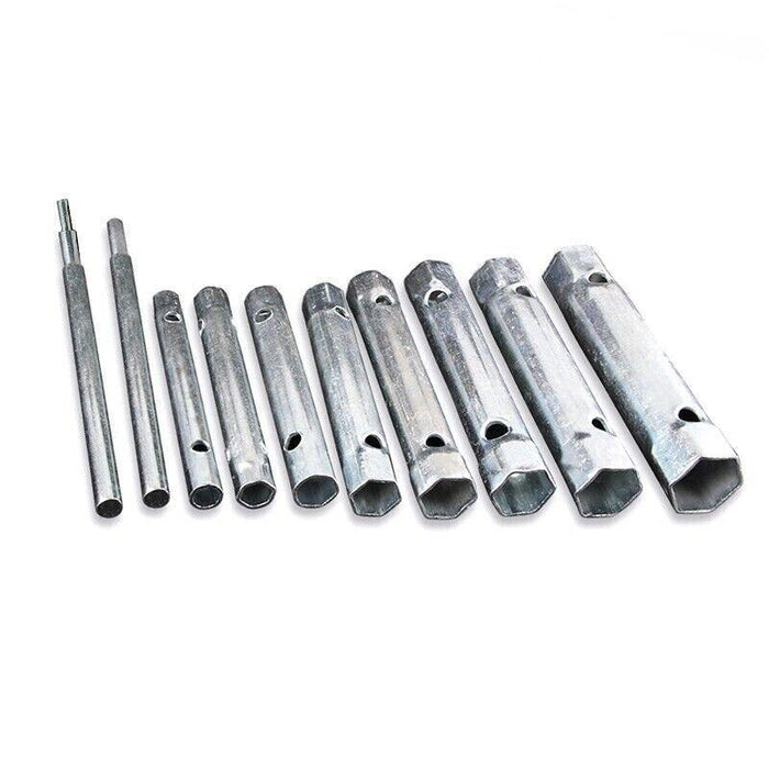 10PCS Plumber Tap Spark Plug Wrench set, Hex Socket Tap Tube Spanner set