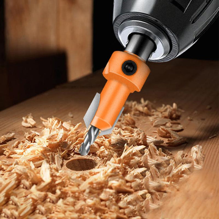 Hexagon Shank Countersink Drill Bit Woodworking Drill Bit 8/10MM