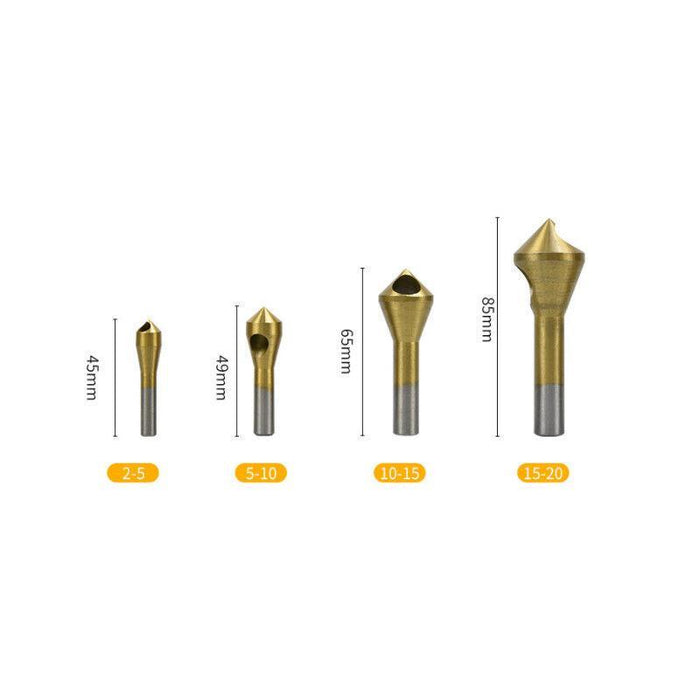 90 Degree Deburring And Reaming Chamfering Drill