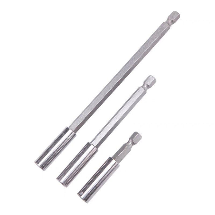 3PCS Hex Shank Magnetic Screwdriver Extension Socket Drill Bit Holder 6.35MM