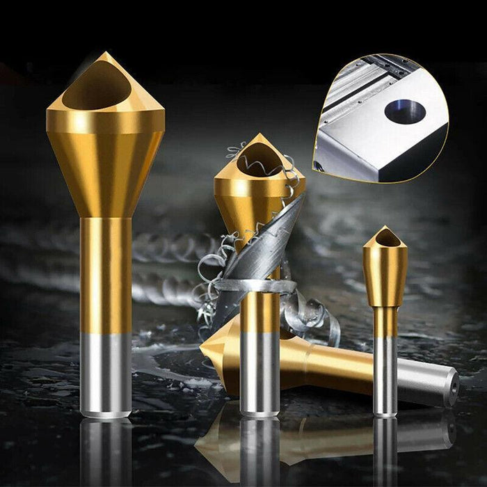 90 Degree Deburring And Reaming Chamfering Drill