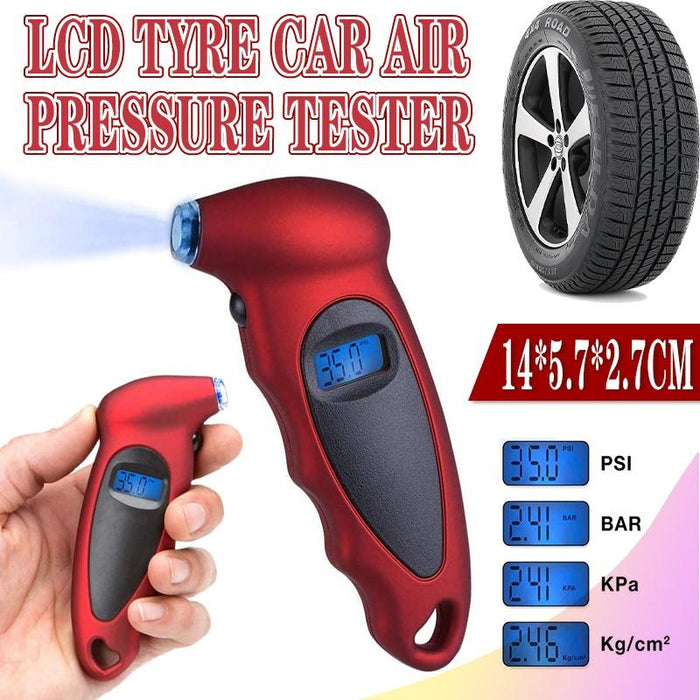 LCD Tyre Car air pressure tester Digital Gauge