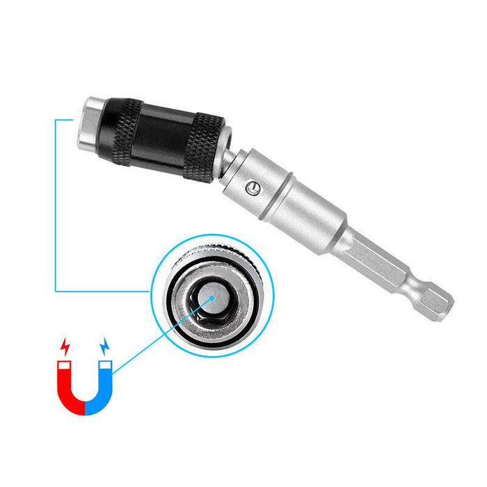 Steel Impact Pivoting Swivel Screw Drill Bits Black