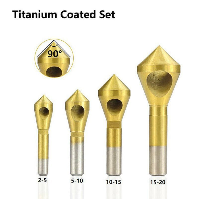 90 Degree Deburring And Reaming Chamfering Drill