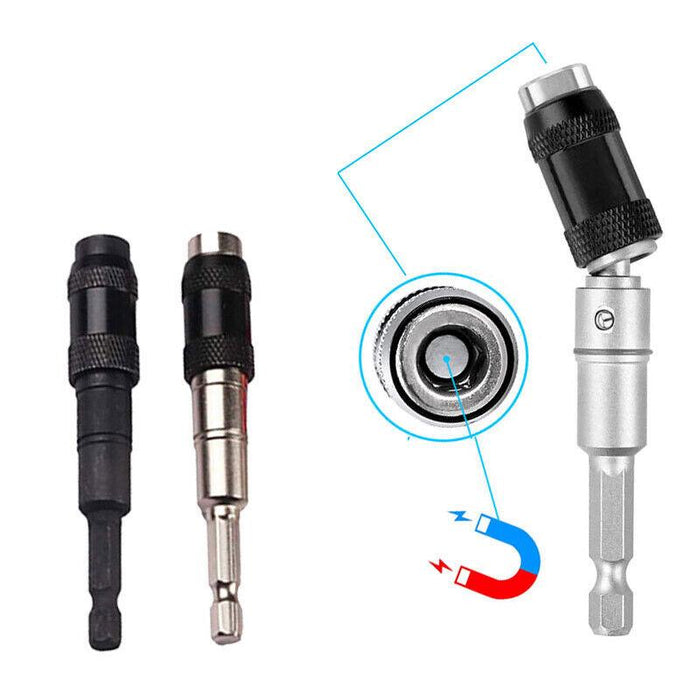 Steel Impact Pivoting Swivel Screw Drill Bits Black