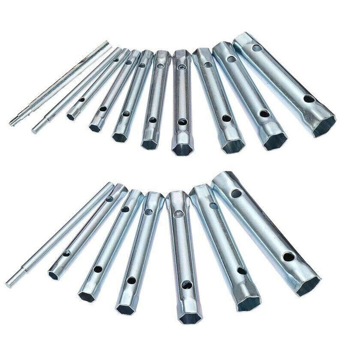 10PCS Plumber Tap Spark Plug Wrench set, Hex Socket Tap Tube Spanner set
