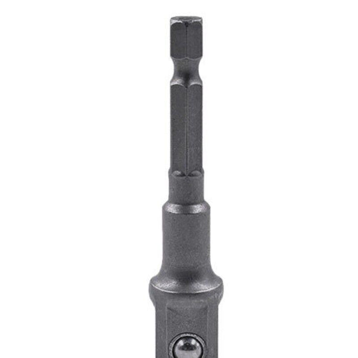 3PC Drill Socket Adaptor Hex Drive To 1/4" 3/8" 1/2" Impact Drill BIts Driver