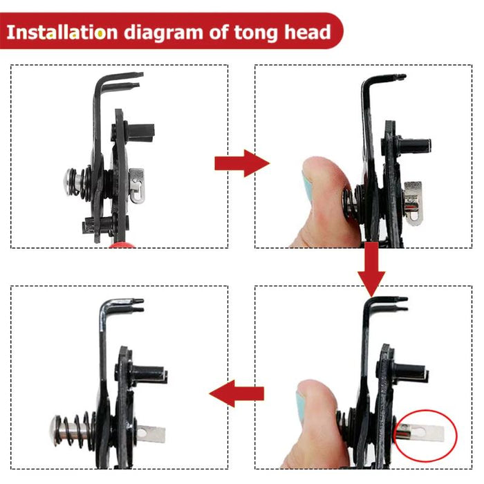 4-in-1Multi-Function Circlip Pliers Set Spring Release Fixed Grip Versatile Tool