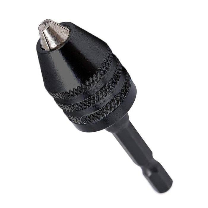 1/4" Keyless Chuck Conversion Hex Shank Adapter Drill Bit