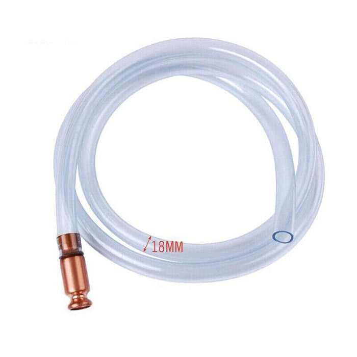 1.8M Gas Siphon Jiggler Hose Pump Copper Attachment Self Priming Liquid Gas Pump