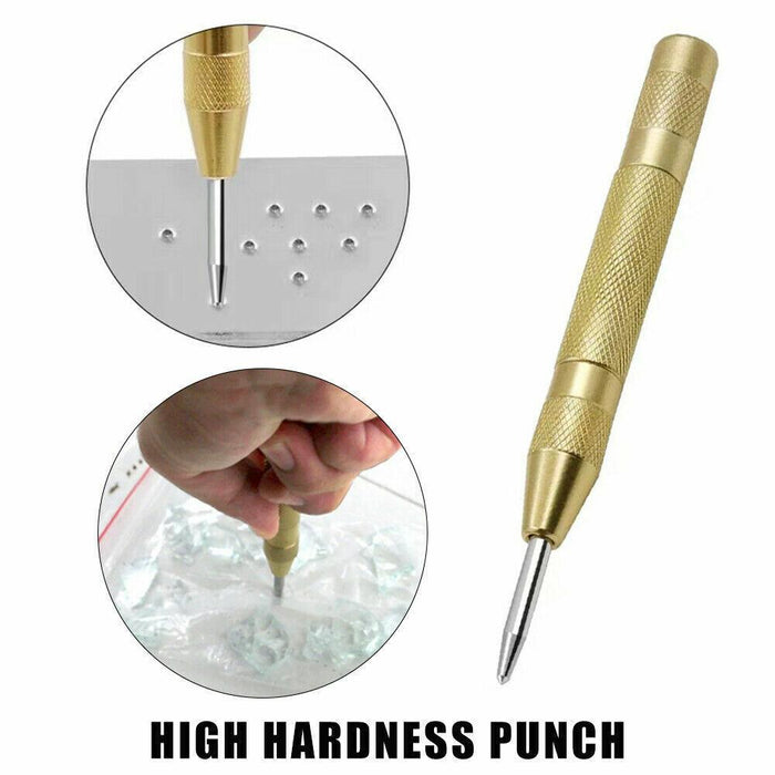 130MM Heavy Duty Automatic Centre Punch Brass Bodied
