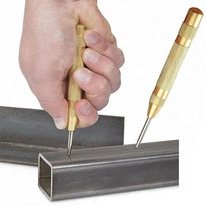 130MM Heavy Duty Automatic Centre Punch Brass Bodied