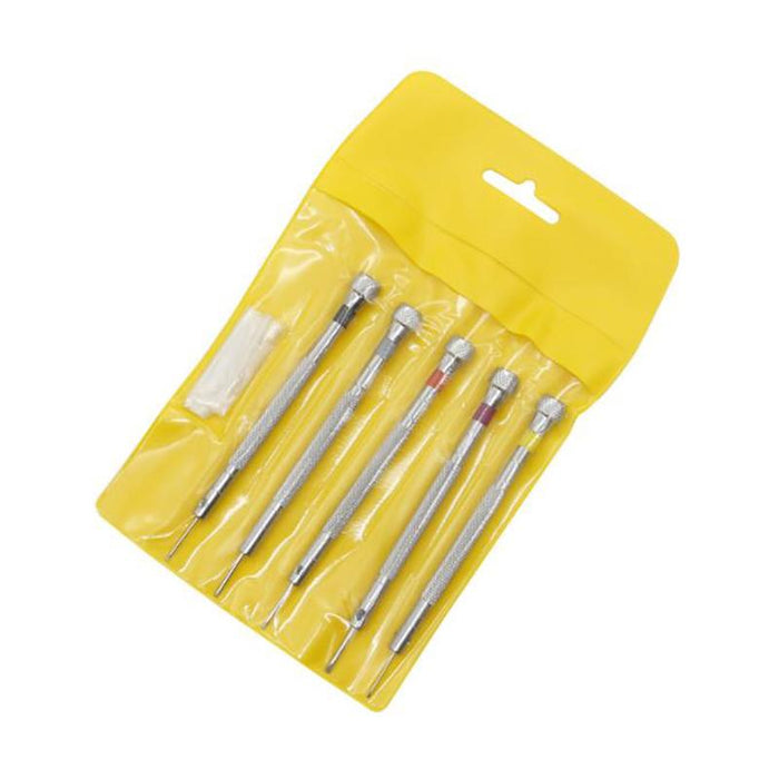 5x Precision Screwdriver Eyeglasses Watch Jewelry Watchmaker Repair Tool Set