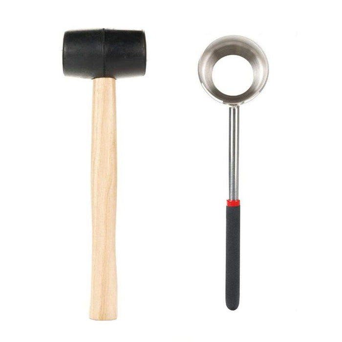 Coconut Opener Tool Set Stainless Steel Puncher Driller Coconut Opener Kit