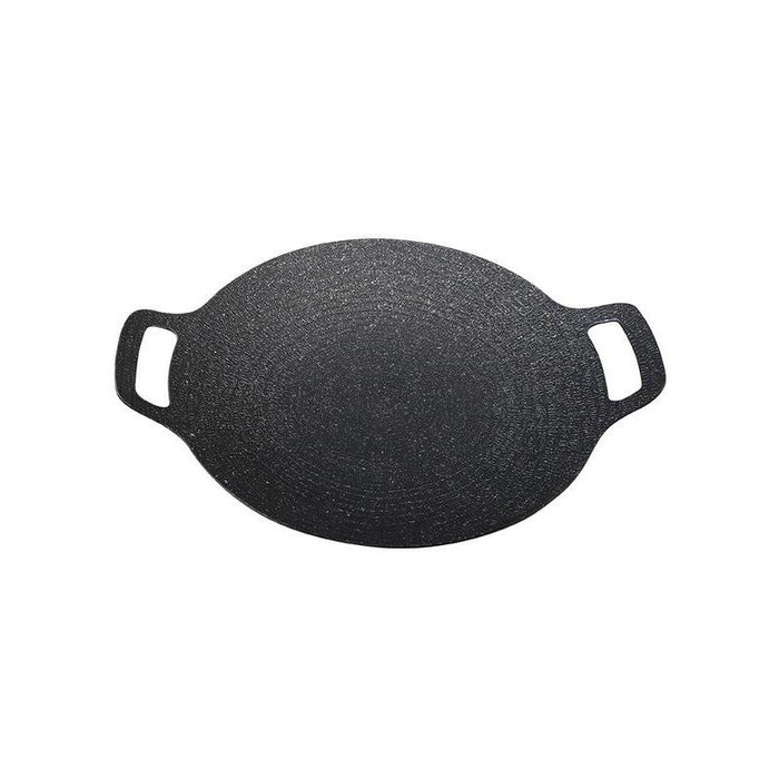 Korean Nonstick BBQ Grill Pan for Stovetop, Barbecue Portable Hot Plate Outdoor