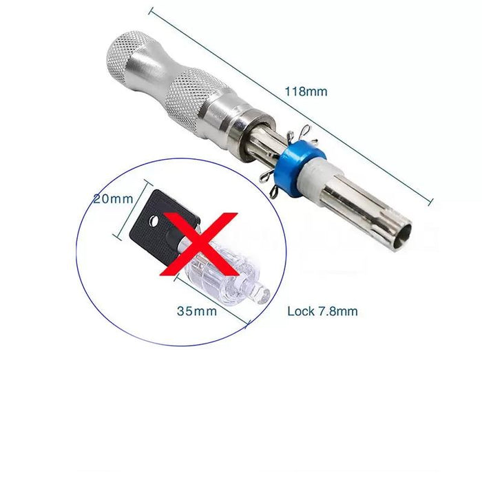 3X Tubular Locksmith Lock Tool Equipment 7.00MM 7.5MM 7.8MM Steel Set