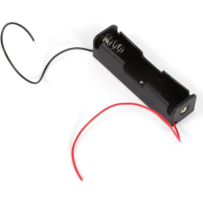 8 PACK 18650 Single Battery HOLDER Case Rechargeable 18650 Wire Lead LITHIUM