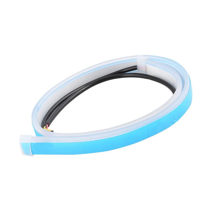 2x 45CM Car LED Strip DRL Turn Signal Switchback Indicator Daytime Running Light