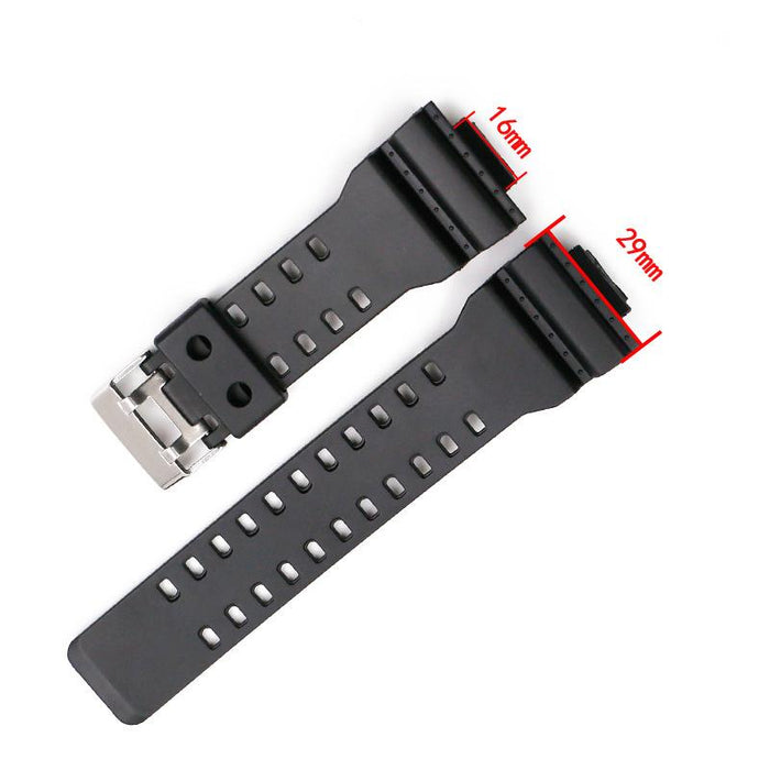 16mm Watch Band Strap Fits For G Shock GA-100 G-8900 GW-8900 Pins Tool Shock