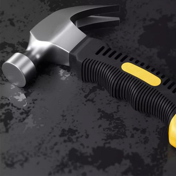 Stubby Claw Hammer Carbon Steel All Purpose Rubber Grip Small Area Shockproof
