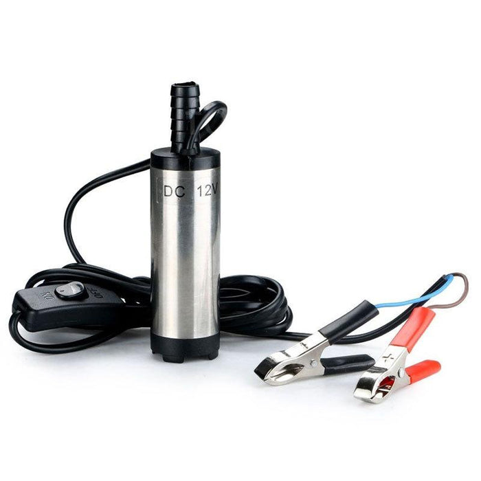DC 12V Submersible Pump for Oil Water Oil Diesel Fuel Transfer Pump Refueling