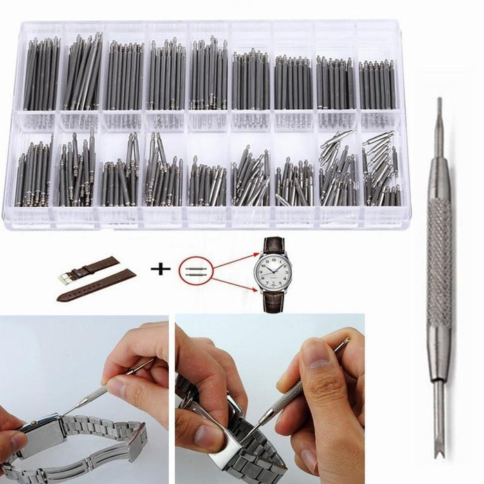 Spring Bar Pins Link Remover For Wrist Watch Band Strap Repair