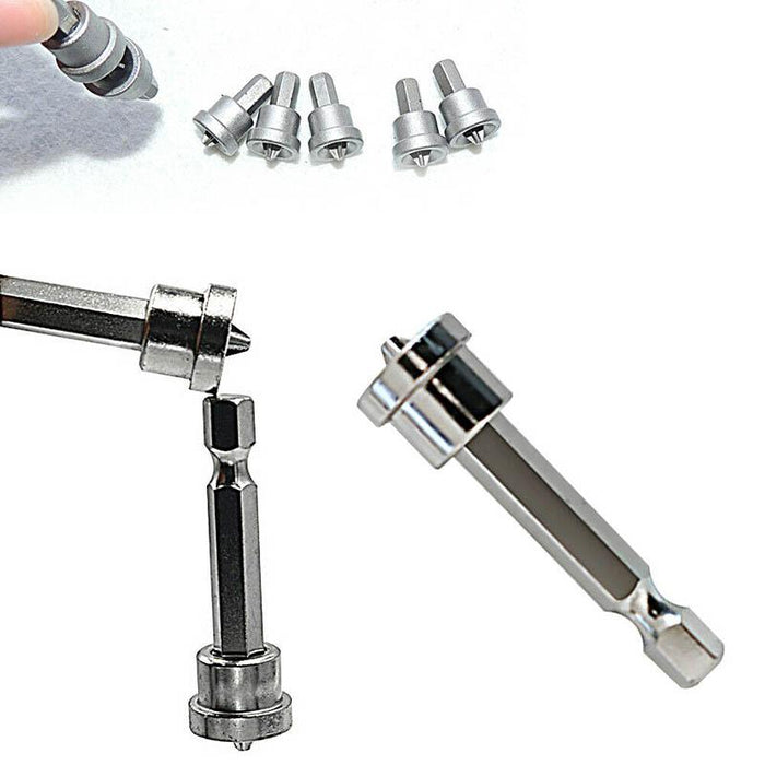 5PCS Magnetic Positioning Screwdriver Bits 25mm*2/50mm*3 Screw Positioning Bits