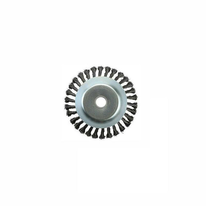 6 Inch Mower Head Steel Wire Silver