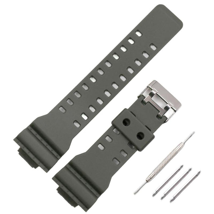 16mm Watch Band Strap Fits For G Shock GA-100 G-8900 GW-8900 Pins Tool Shock