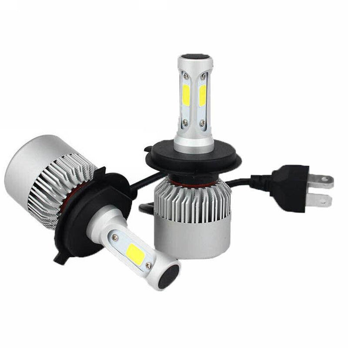 High-Performance LED Headlight Bulbs H4 Upgrade Kit for Cars and Motorcycles
