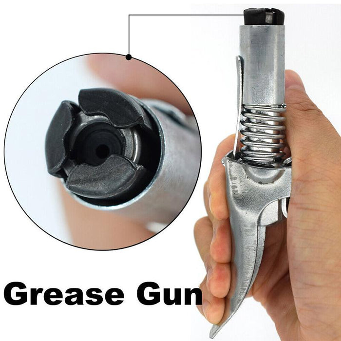 Locking clamp type high-pressure labor-saving oil injection nozzle