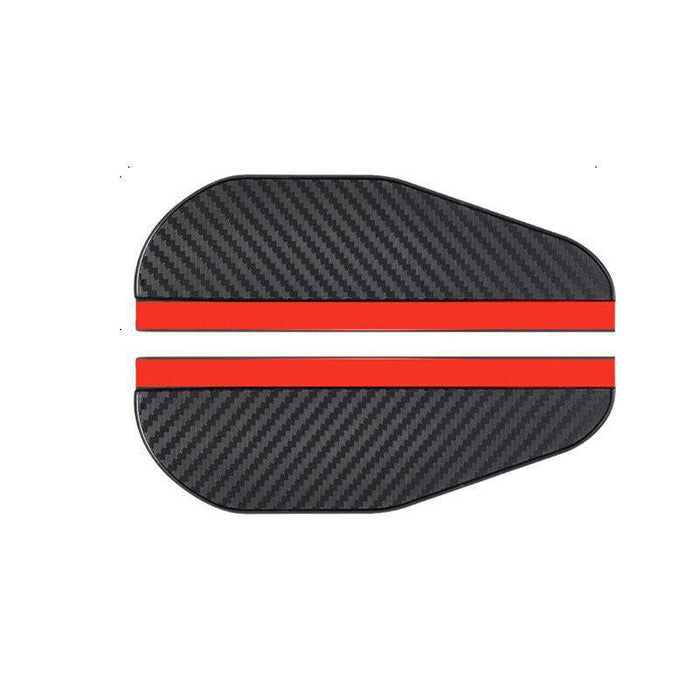 2PCs Car Rain Board Eyebrow Guard Rear View Side Mirror Sun Visor Accessories