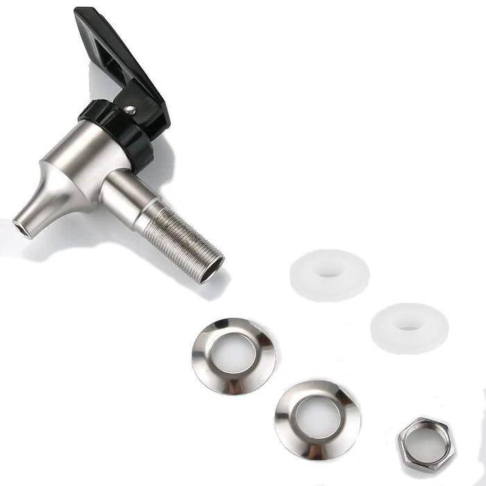 304 Stainless Steel Beverage Dispenser Bar Spigot Faucet Tap Water Wine Drink