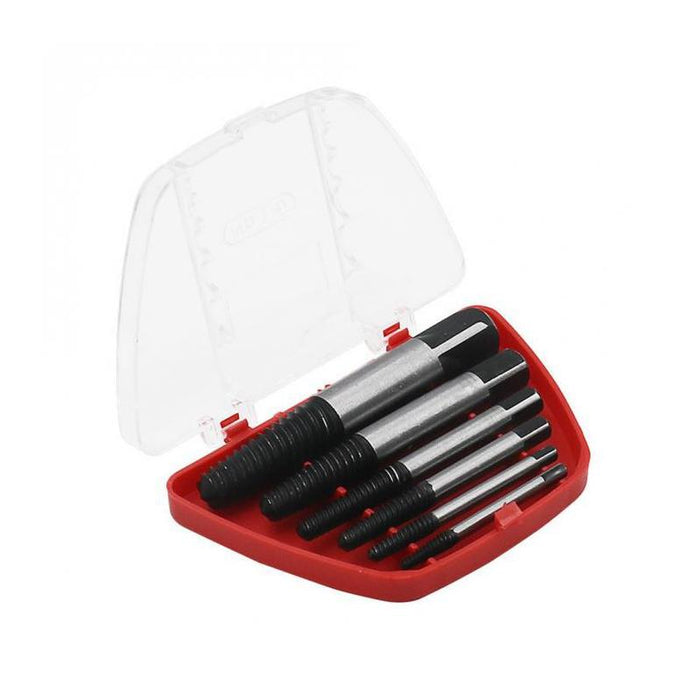 6 Pcs Damaged Screw Bolt Extractor Ezy Out Set Easy Broken Screw Remover Kit