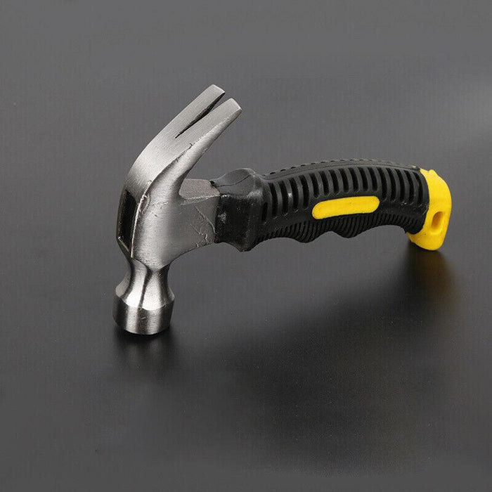 Stubby Claw Hammer Carbon Steel All Purpose Rubber Grip Small Area Shockproof