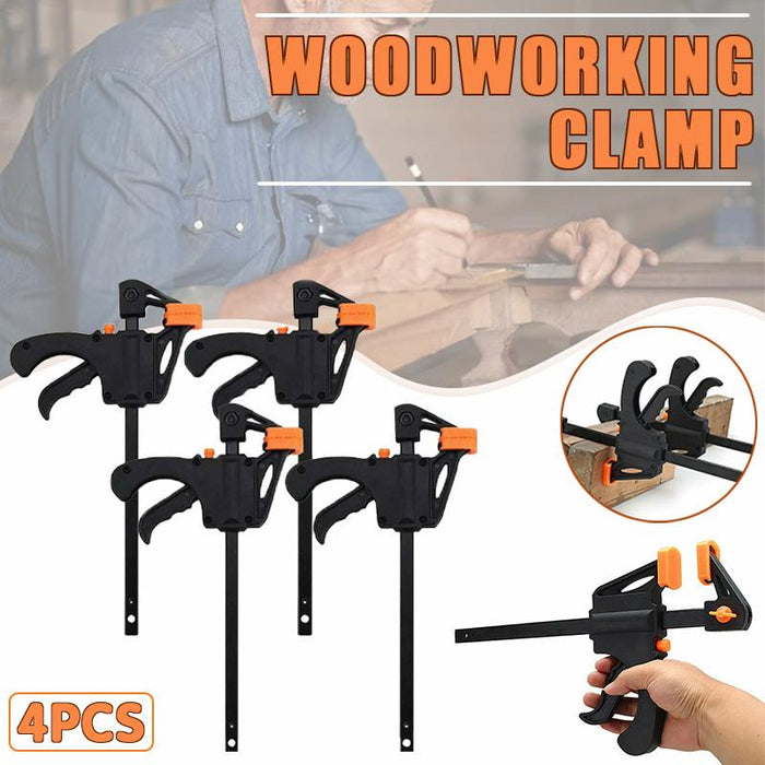 4 Pcs Type F Quick Ratchet Release Squeeze Tools 4"