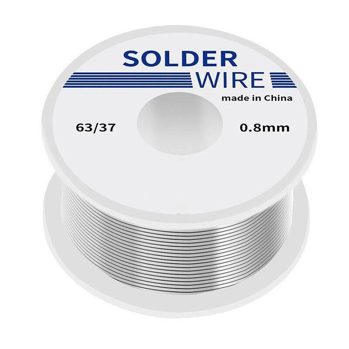 63/37 Tin Solder Wire with Rosin Core, 1.0mm, 100g, 2.2% Flux