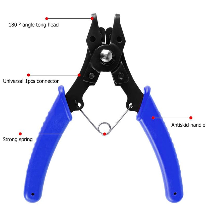 4-in-1Multi-Function Circlip Pliers Set Spring Release Fixed Grip Versatile Tool