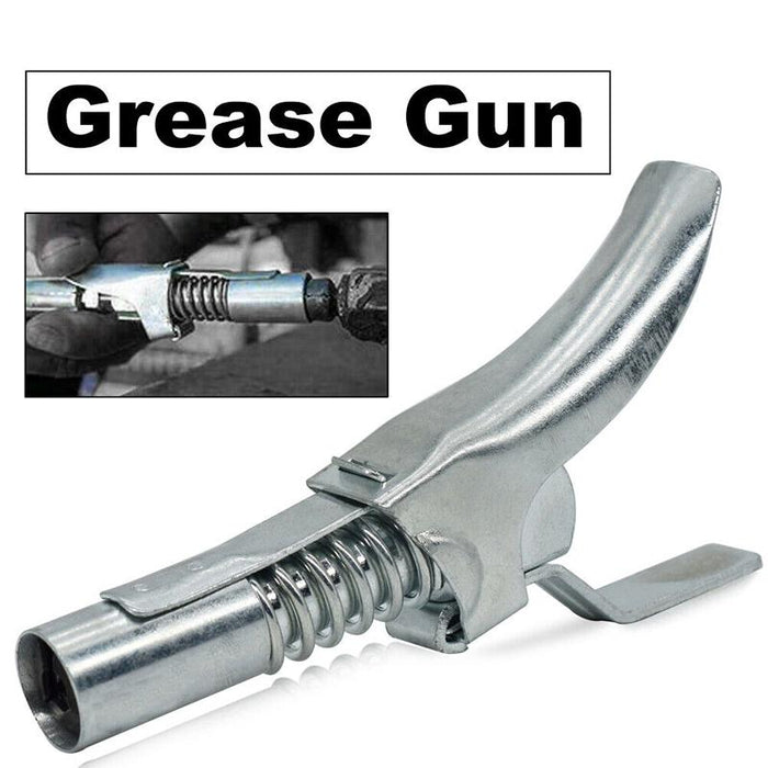 Locking clamp type high-pressure labor-saving oil injection nozzle