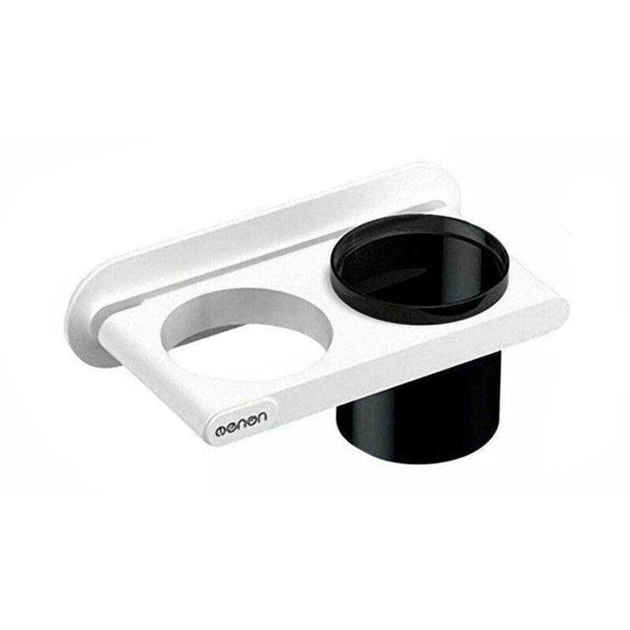 Bathroom Mounted Wall Suction Cup Hair Dryer Holder Hanger Shelf Rack Storage
