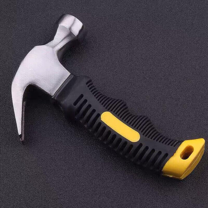 Stubby Claw Hammer Carbon Steel All Purpose Rubber Grip Small Area Shockproof