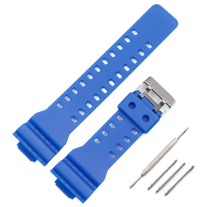 16mm Watch Band Strap Fits For G Shock GA-100 G-8900 GW-8900 Pins Tool Shock