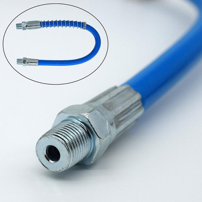 Locking clamp type high-pressure labor-saving oil injection nozzle