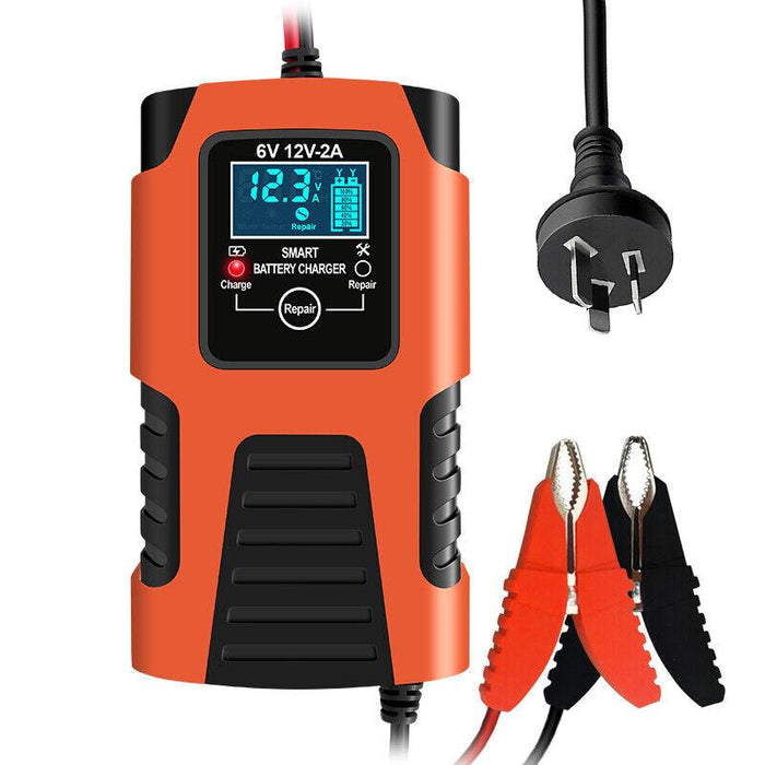 6V 12V Battery Charger Maintainer Trickle For Car Motorcycle Lawn Mower