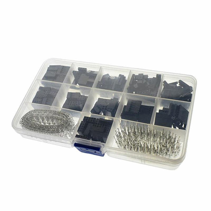 620x Male Jumper Pin Dupont Pin Crimp Wire Housing Kit Header Female Connector