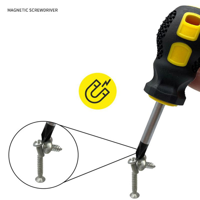 58Pcs Magnetic Screwdriver Set Slotted Phillips Bit Hex Pozidriv Torx Key Bit