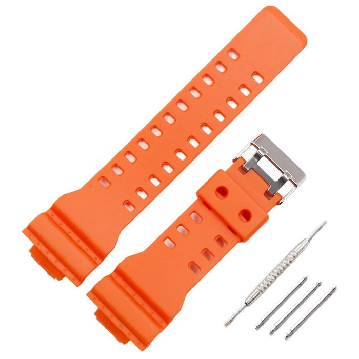 16mm Watch Band Strap Fits For G Shock GA-100 G-8900 GW-8900 Pins Tool Shock