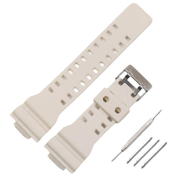 16mm Watch Band Strap Fits For G Shock GA-100 G-8900 GW-8900 Pins Tool Shock