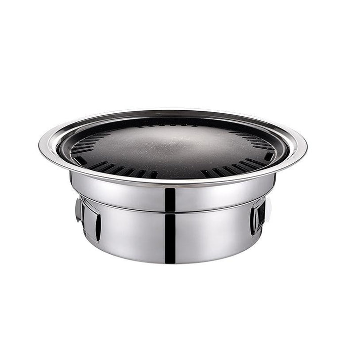 Barbecue Grill Round Outdoor BBQ Charcoal Patio Garden Party Fire BBQ Cooking
